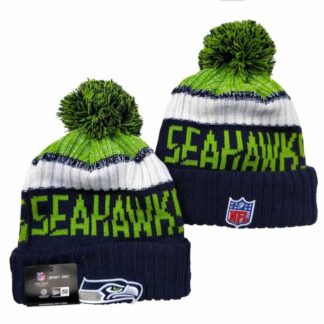 Seattle Seahawks Team Logo Knit Hat YD (7)