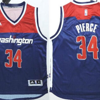 Washington Wizards #34 Paul Pierce Revolution 30 Swingman New Navy Blue Jerseys