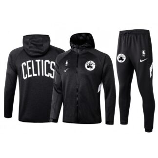 Boston Celtics Nike 2019/20 Showtime Full-Zip Therma Flex Performance Hoodie