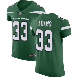 Nike New York Jets #33 Jamal Adams Green Team Color Men’s Stitched NFL Vapor Untouchable Elite Jersey