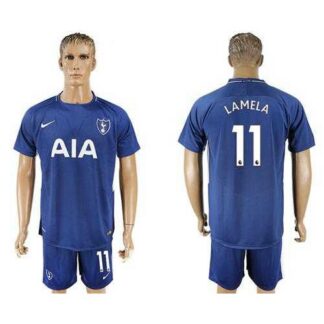 Tottenham Hotspur #11 Lamela Away Soccer Club Jersey