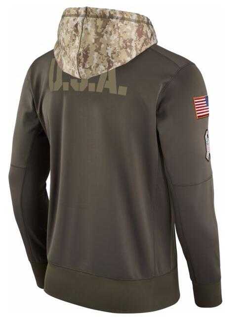 Men's Nike Atlanta Falcons Salute to Service 2017 Therma-FIT Performance Hoodie. FengYun
