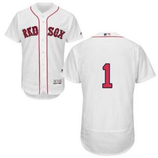 Boston Red Sox #1 Bobby Doerr White Flexbase Stitched Jersey DingZhi