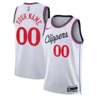 Women's LA Clippers Nike White Swingman Association Edition Custom Jersey