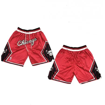 Men's Chicago Bulls Red Shorts (Run Small) 16NP