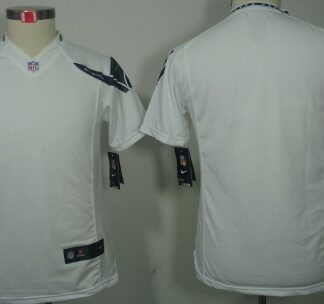 Nike Seattle Seahawks Blank White Limited Kids Jersey