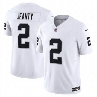 Ashton Jeanty Las Vegas Raiders Nike Vapor F.U.S.E. Limited Jersey - White