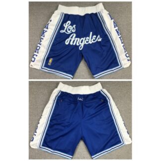 Men's Los Angeles Lakers Blue Shorts (Run Small) MBUP