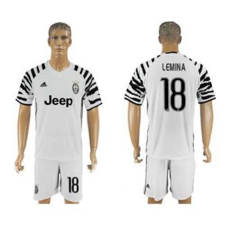 Juventus #18 Lemina SEC Away Soccer Club Jersey