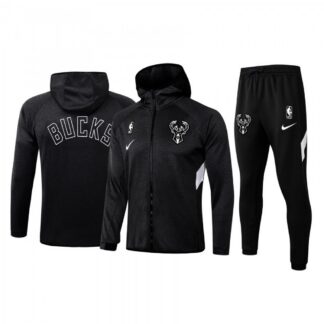 Milwaukee Bucks Nike 2019/20 Showtime Full-Zip Therma Flex Performance Hoodie