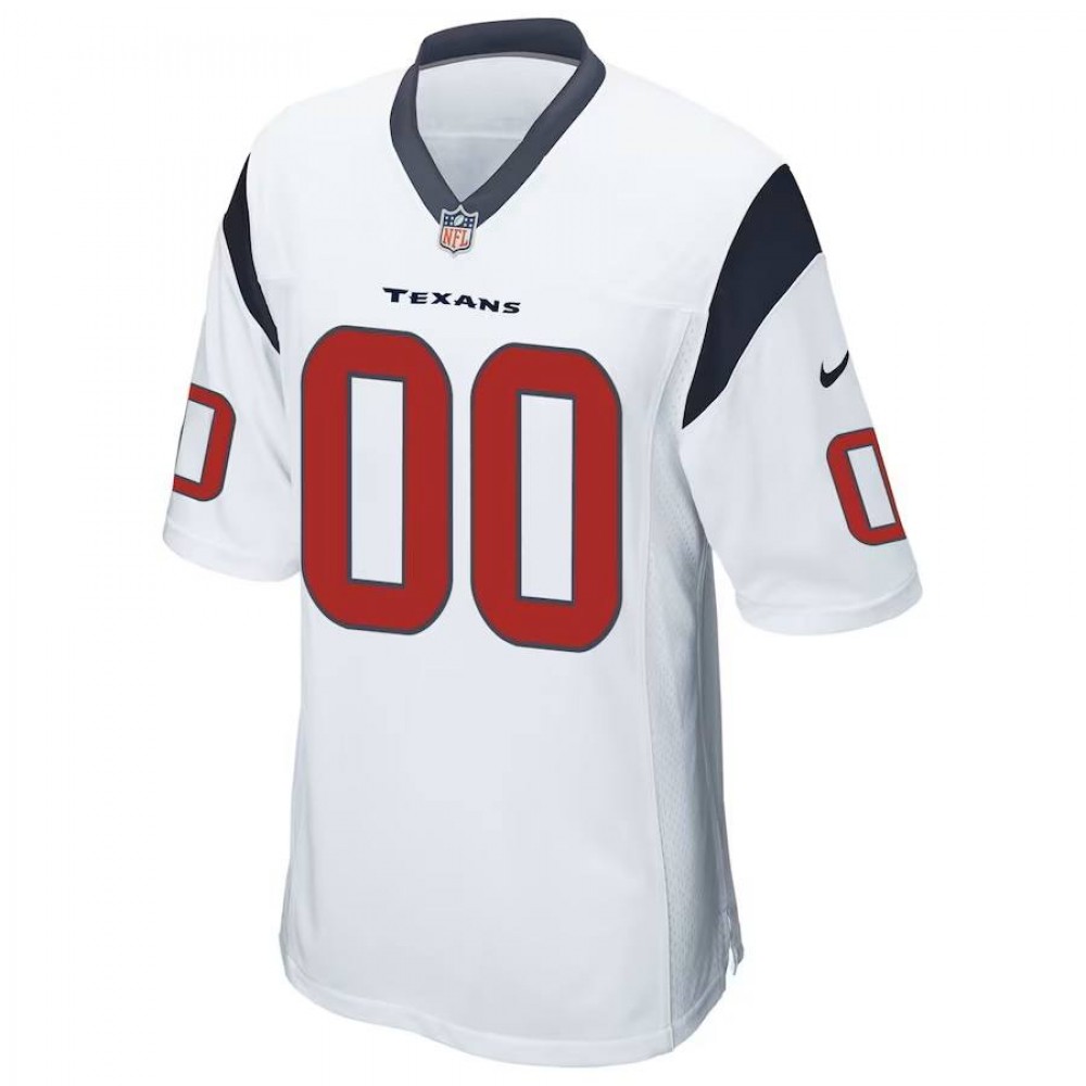 Houston Texans Nike Youth Custom Game Jersey - White - Image 2