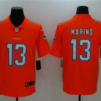 Men's Miami Dolphins #13 Dan Marino Orange 2017 Vapor Untouchable Stitched NFL Nike Limited Jersey