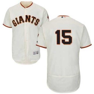 San Francisco Giants #15 Bruce Bochy Cream Flexbase Stitched Jersey DingZhi