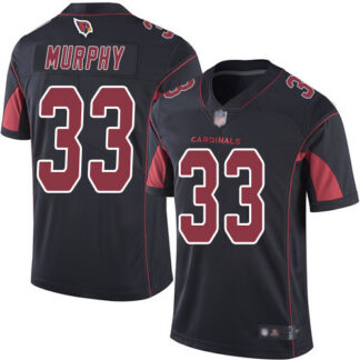 Nike Arizona Cardinals #33 Byron Murphy Black Men’s Stitched NFL Limited Rush Jersey