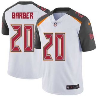 Nike Tampa Bay Buccaneers #20 Ronde Barber White NFL Vapor Untouchable Player Limited Jersey