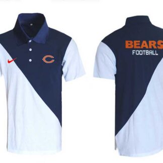 Chicago Bears Printed Team Logo 2015 Nike Polo Shirt (4)