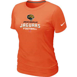 Jacksonville Jaguars Orange Women's Critical Victory T-Shirt