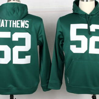 Nike Green Bay Packers #52 Matthews Pullover Hoodie Green