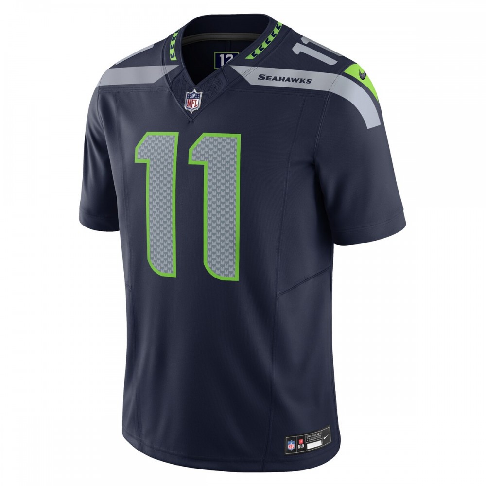 Jaxon Smith-Njigba Seattle Seahawks Nike Vapor F.U.S.E. Limited Jersey - Navy - Image 2