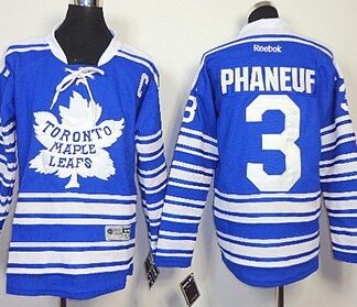 Toronto Maple Leafs #3 Dion Phaneuf 2014 Winter Classic Blue Kids Jersey