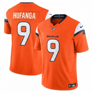 Talanoa Hufanga Denver Broncos Nike Vapor F.U.S.E. Limited Jersey - Orange