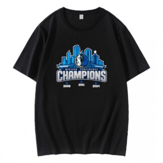 Mavericks Three Times Western Conference Champions T-Shirt