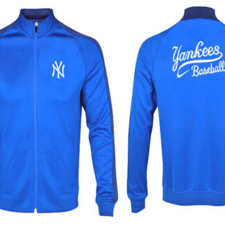 MLB New York Yankees Team Logo 2015 Men Baseball Jacket (9)