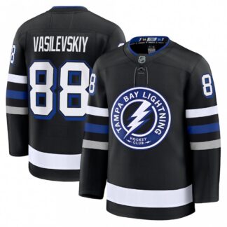 Andrei Vasilevskiy Tampa Bay Lightning Black Alternate Premium Jersey