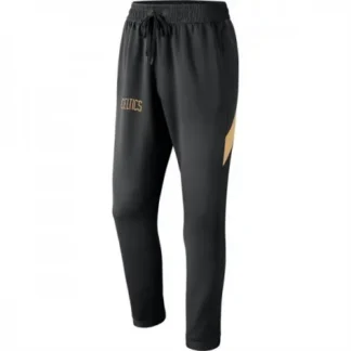 Men's Boston Celtics Black Performance Showtime Basketball Pants OYBX