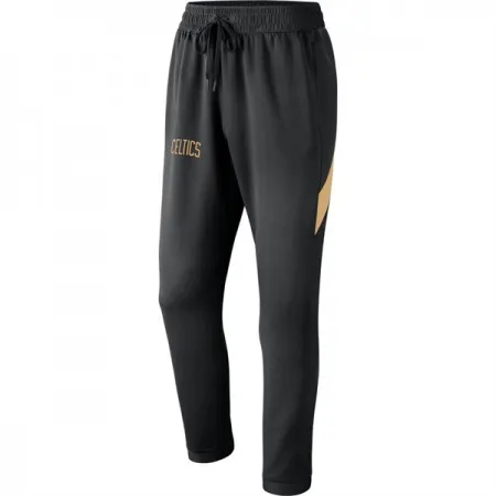 Men's Boston Celtics Black Performance Showtime Basketball Pants OYBX