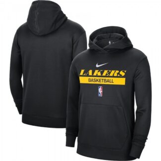 Los Angeles Lakers 2022/23 Nike Spotlight On-Court Practice Performance Pullover Hoodie