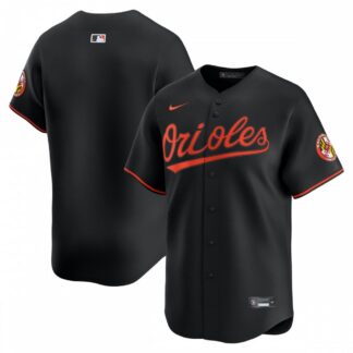 Baltimore Orioles Nike Limited Alternate Blank Replica Jersey - Black