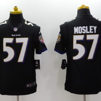 Nike Baltimore Ravens #57 C.J. Mosley 2013 Black Limited Jersey