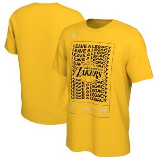 Men's Los Angeles Lakers 2020 Gold Playoffs Bound Mantra T-Shirt