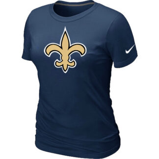 New Orleans Saints D.Blue Women's Logo T-Shirt
